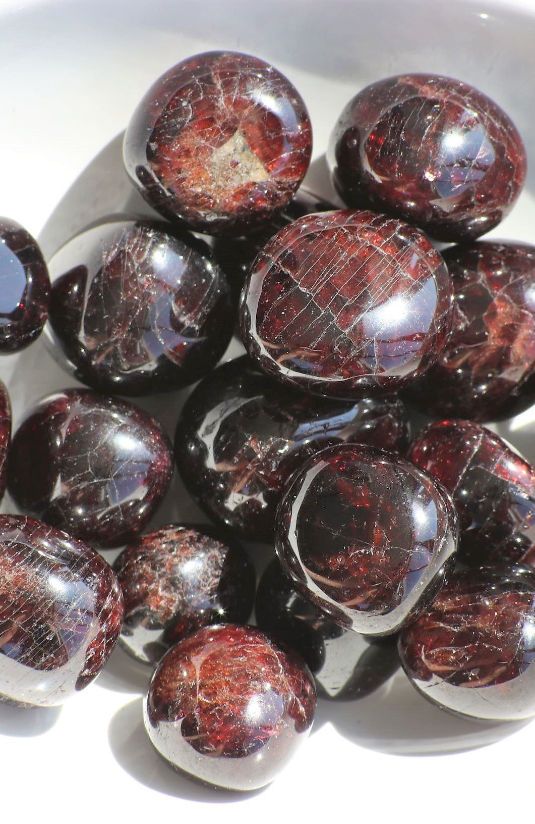 Garnet Tumbled Stone
